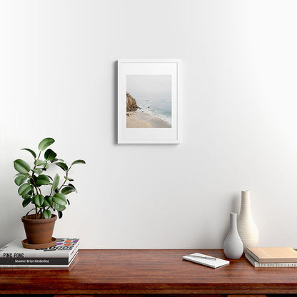 Coast in Malibu Print - Point Dume Pirate's Cove Beach - Coastal Boho Framed Art Print Gallery Image 32