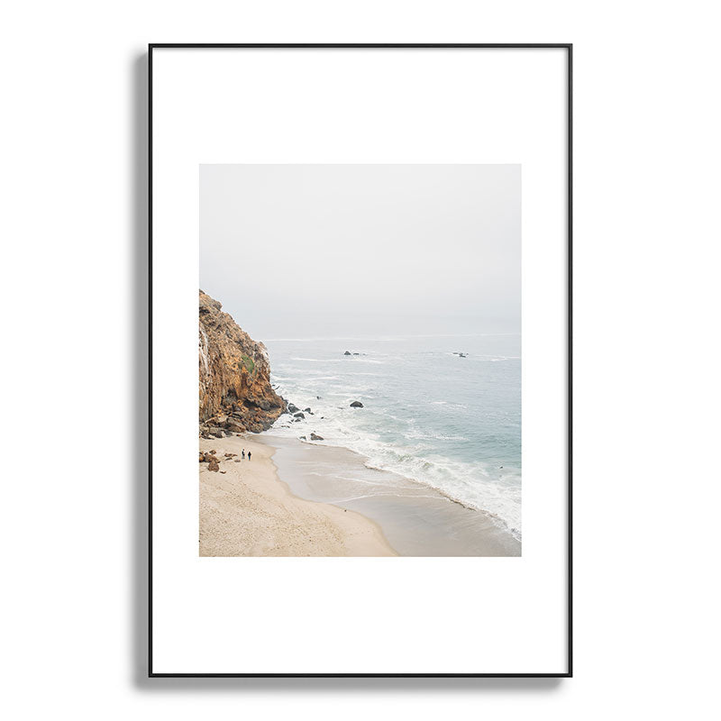 Coast in Malibu Print - Point Dume Pirate's Cove Beach - Coastal Boho Framed Art Print Gallery Image 117