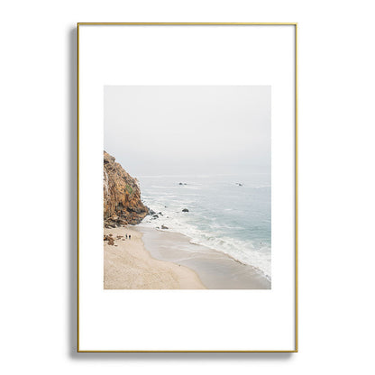 Coast in Malibu Print - Point Dume Pirate's Cove Beach - Coastal Boho Framed Art Print Gallery Image 127