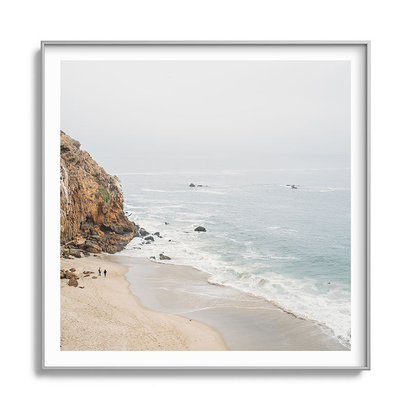 Coast in Malibu Print - Point Dume Pirate's Cove Beach - Coastal Boho Framed Art Print Gallery Image 141