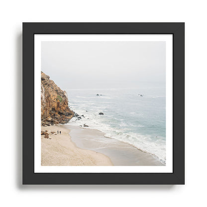 Coast in Malibu Print - Point Dume Pirate's Cove Beach - Coastal Boho Framed Art Print Gallery Image 2