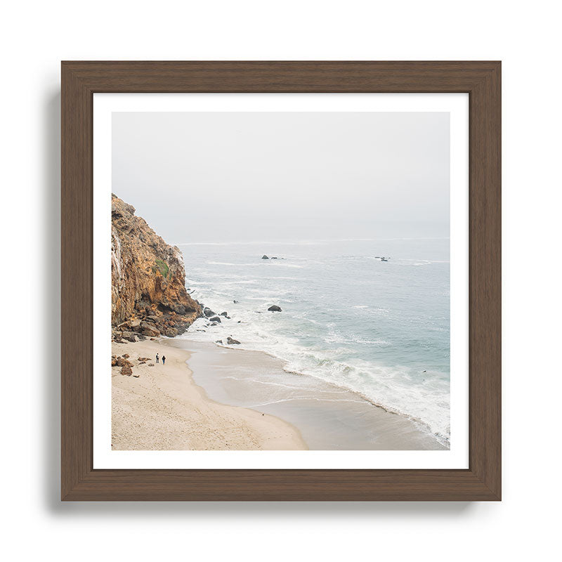 Coast in Malibu Print - Point Dume Pirate's Cove Beach - Coastal Boho Framed Art Print Gallery Image 13