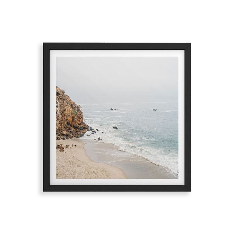 Coast in Malibu Print - Point Dume Pirate's Cove Beach - Coastal Boho Framed Art Print Gallery Image 7