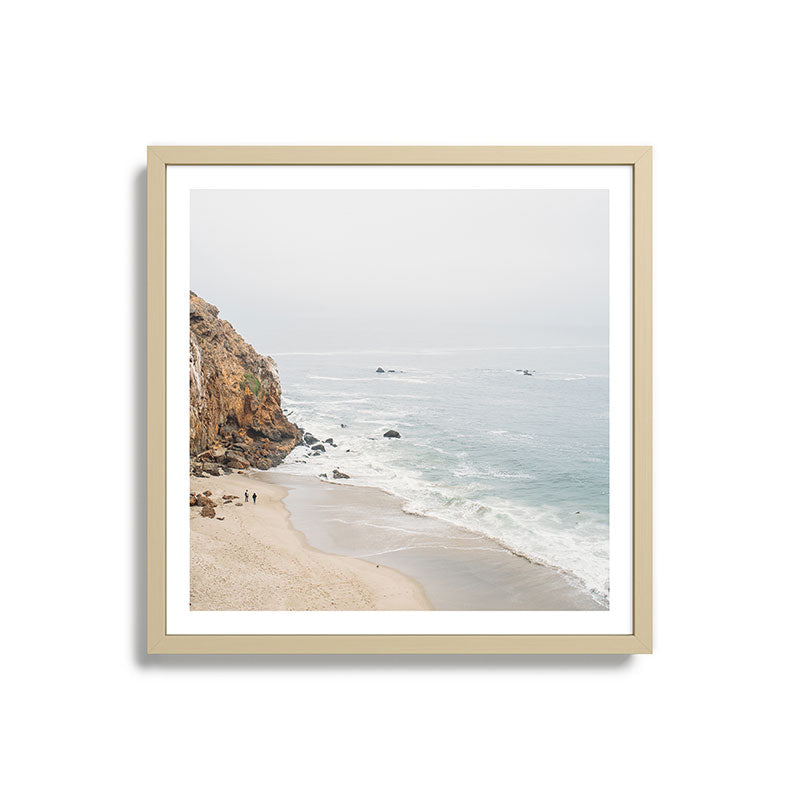 Coast in Malibu Print - Point Dume Pirate's Cove Beach - Coastal Boho Framed Art Print Gallery Image 27