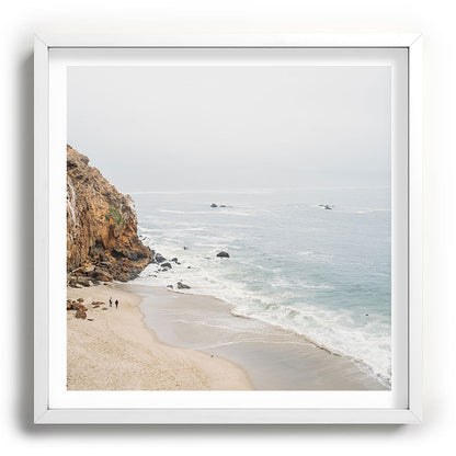 Coast in Malibu Print - Point Dume Pirate's Cove Beach - Coastal Boho Framed Art Print Gallery Image 118
