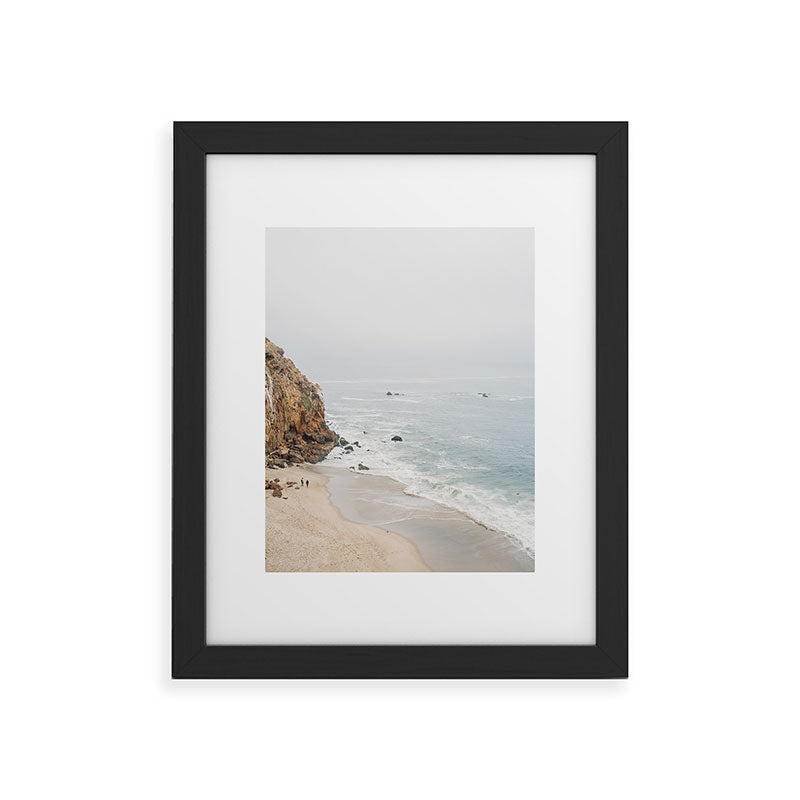 Coast in Malibu Print - Point Dume Pirate's Cove Beach - Coastal Boho Framed Art Print Gallery Image 44