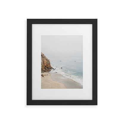 Coast in Malibu Print - Point Dume Pirate's Cove Beach - Coastal Boho Framed Art Print Gallery Image 41