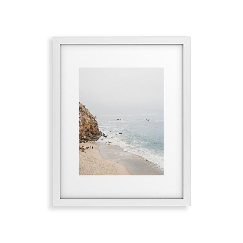Coast in Malibu Print - Point Dume Pirate's Cove Beach - Coastal Boho Framed Art Print Gallery Image 30