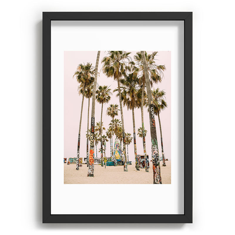 Palm Trees on Venice Beach - Los Angeles California Travel Photography Framed Art Print Gallery Image 81
