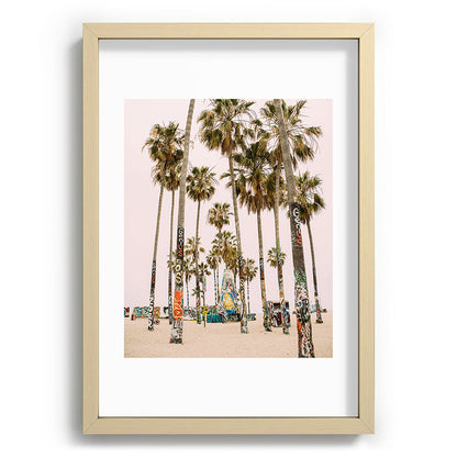 Palm Trees on Venice Beach - Los Angeles California Travel Photography Framed Art Print Gallery Image 97
