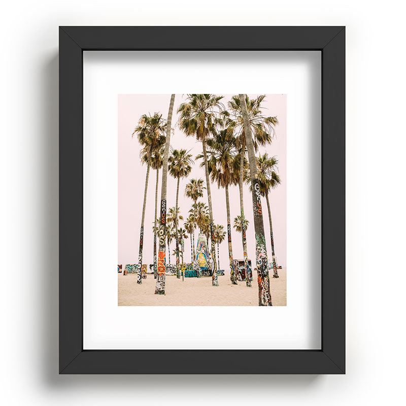 Palm Trees on Venice Beach - Los Angeles California Travel Photography Framed Art Print Gallery Image 78
