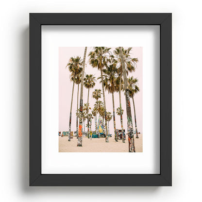 Palm Trees on Venice Beach - Los Angeles California Travel Photography Framed Art Print Gallery Image 78