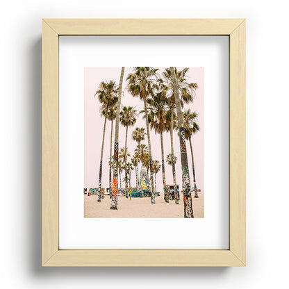 Palm Trees on Venice Beach - Los Angeles California Travel Photography Framed Art Print Gallery Image 95