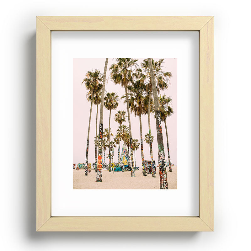 Palm Trees on Venice Beach - Los Angeles California Travel Photography Framed Art Print Gallery Image 96