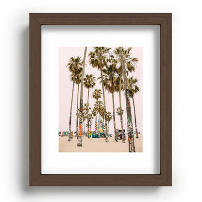 Palm Trees on Venice Beach - Los Angeles California Travel Photography Framed Art Print Gallery Image 88