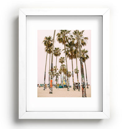 Palm Trees on Venice Beach - Los Angeles California Travel Photography Framed Art Print Gallery Image 103