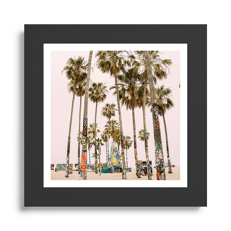 Palm Trees on Venice Beach - Los Angeles California Travel Photography Framed Art Print Gallery Image 46