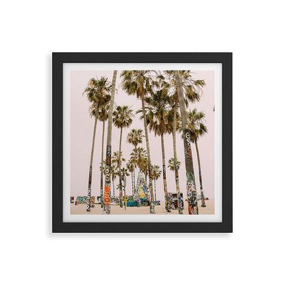 Palm Trees on Venice Beach - Los Angeles California Travel Photography Framed Art Print Gallery Image 50