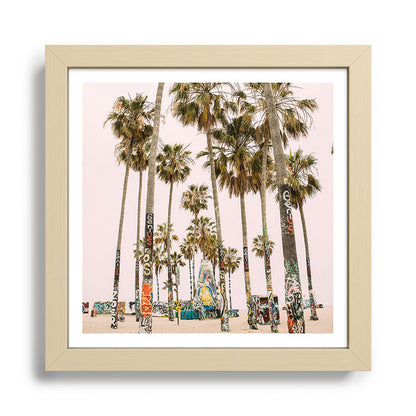 Palm Trees on Venice Beach - Los Angeles California Travel Photography Framed Art Print Gallery Image 24