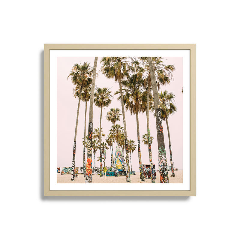 Palm Trees on Venice Beach - Los Angeles California Travel Photography Framed Art Print Gallery Image 27