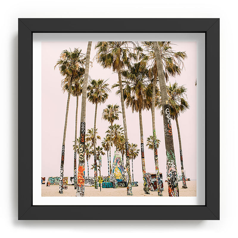 Palm Trees on Venice Beach - Los Angeles California Travel Photography Framed Art Print Gallery Image 90