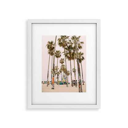 Palm Trees on Venice Beach - Los Angeles California Travel Photography Framed Art Print Gallery Image 34