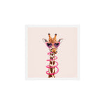 THIRSTY GIRAFFE Art Print Gallery Image 1