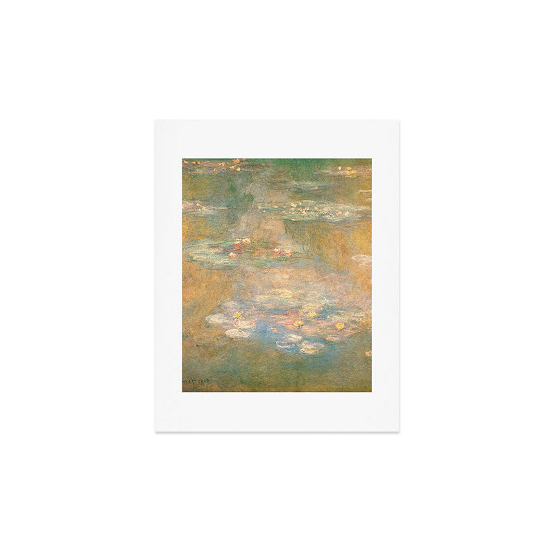Water Lilies Claude Monet 1908 Art Print Gallery Image 4