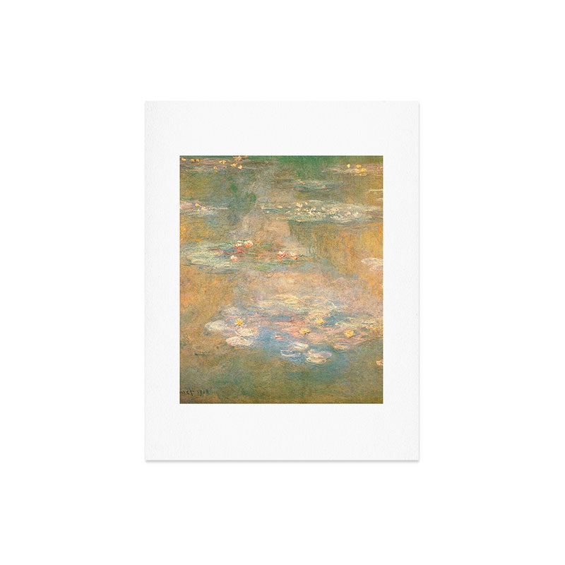 Water Lilies Claude Monet 1908 Art Print Gallery Image 8
