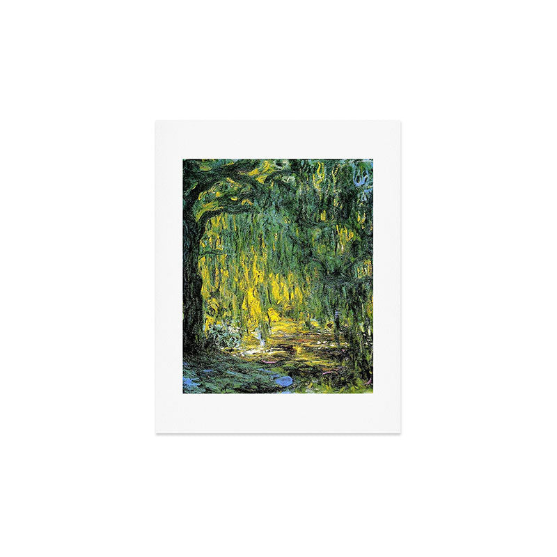 Weeping Willow by Claude Monet Art Print Gallery Image 3