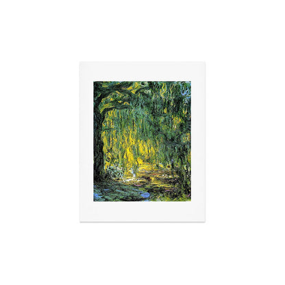 Weeping Willow by Claude Monet Art Print Gallery Image 3