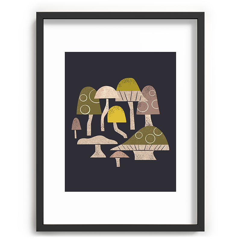 Toadstools Framed Art Print Gallery Image 84