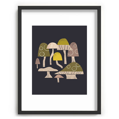 Toadstools Framed Art Print Gallery Image 84