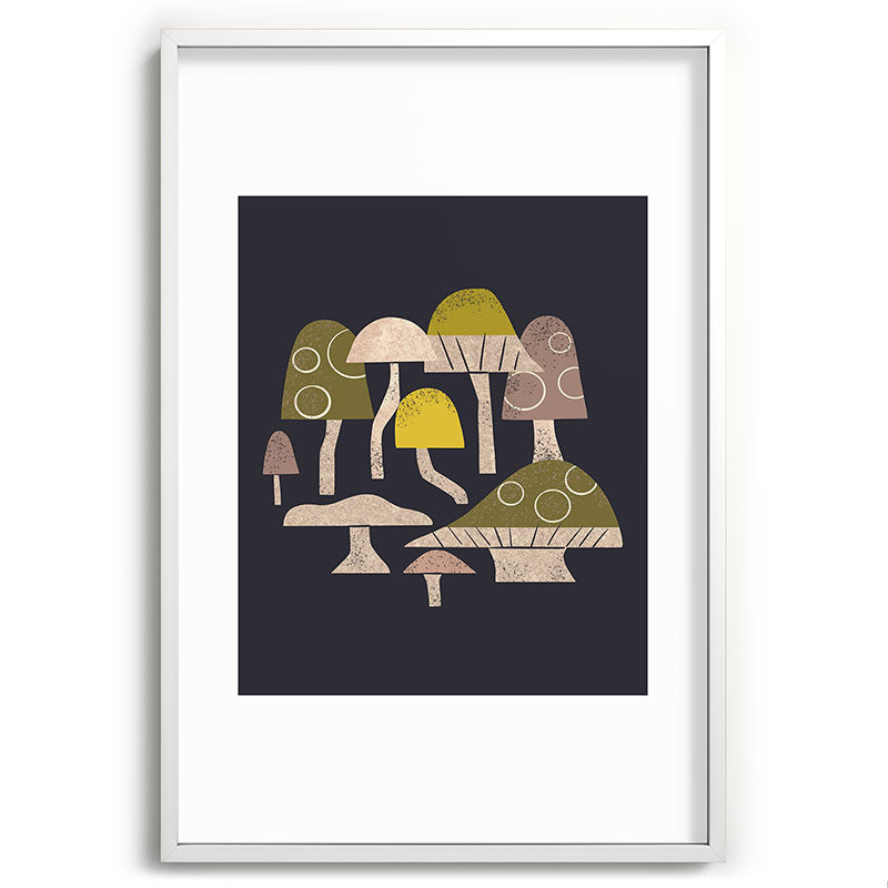Toadstools Framed Art Print Gallery Image 110