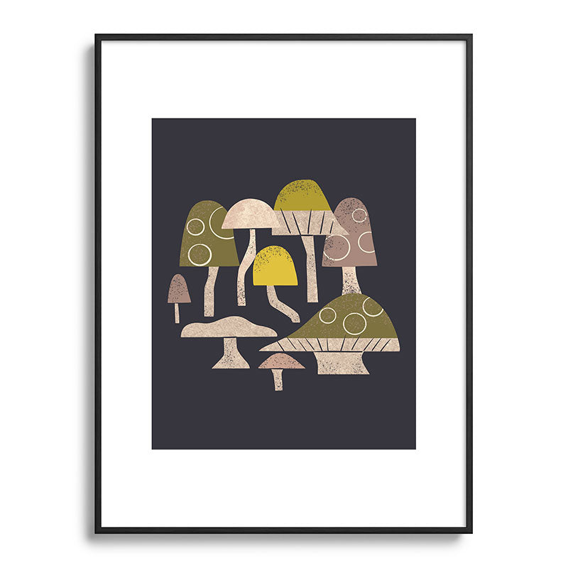 Toadstools Framed Art Print Gallery Image 115