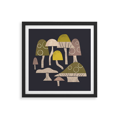 Toadstools Framed Art Print Gallery Image 7