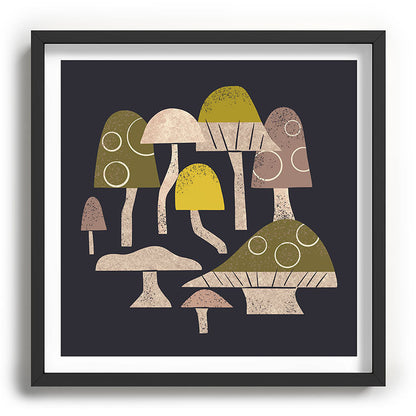 Toadstools Framed Art Print Gallery Image 93