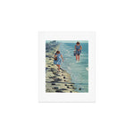 Walk on the Beach Art Print Gallery Image 1
