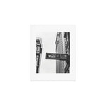 Wall street bw Art Print Gallery Image 1
