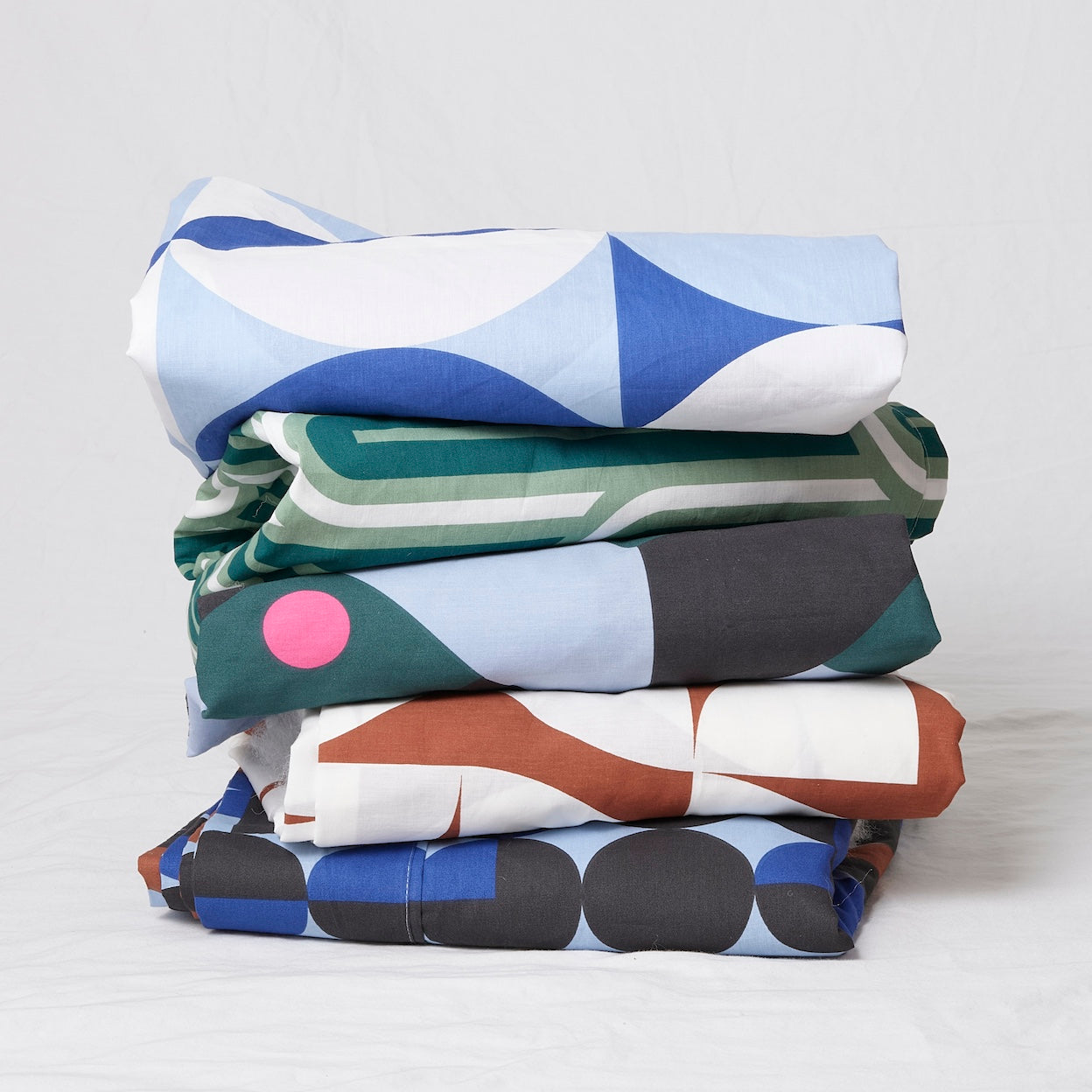 Midnight Sky Elegance Brushed Cotton Sheet Set