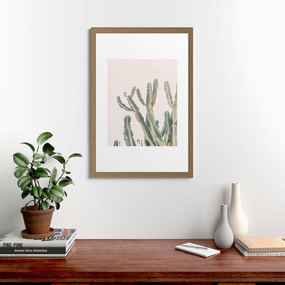 Sunrise Cactus Framed Art Print Gallery Image 41