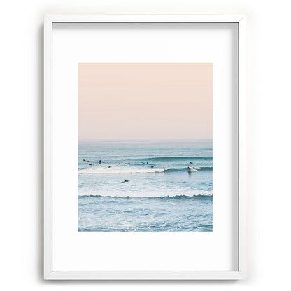 Surfers Framed Art Print Gallery Image 79