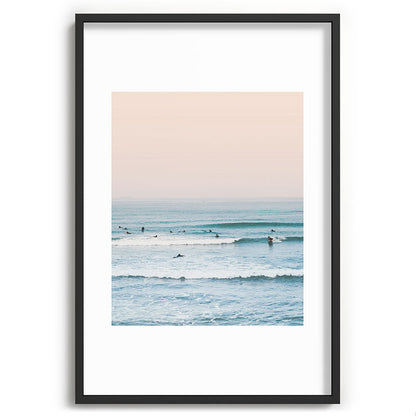 Surfers Framed Art Print Gallery Image 62