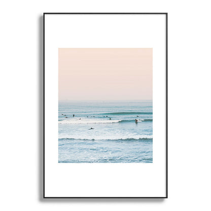 Surfers Framed Art Print Gallery Image 86