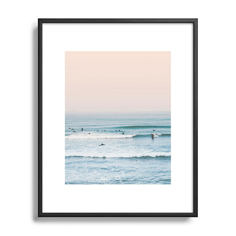 Surfers Framed Art Print Gallery Image 82