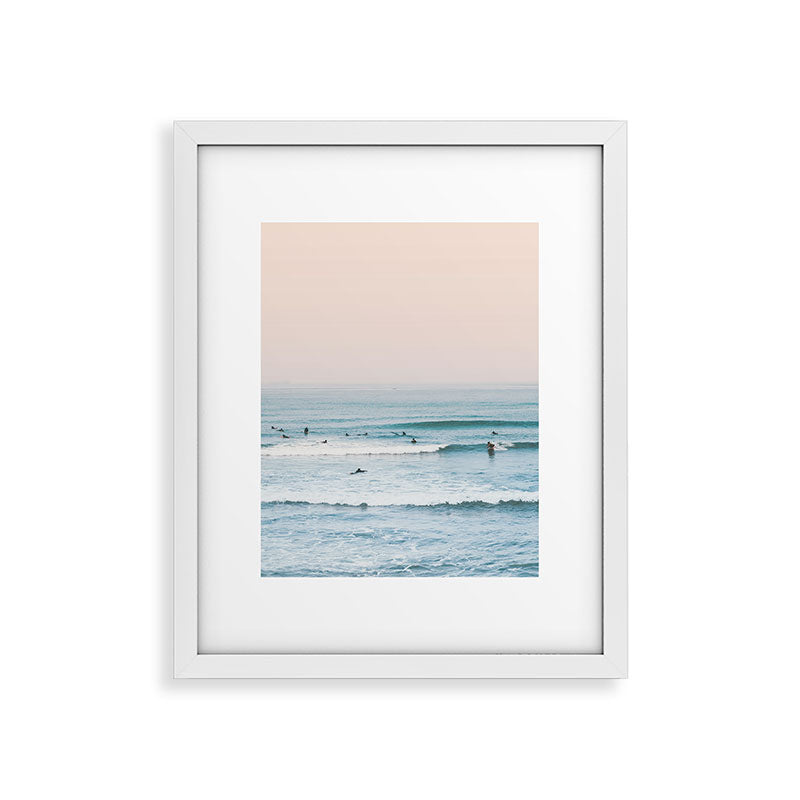 Surfers Framed Art Print Gallery Image 22