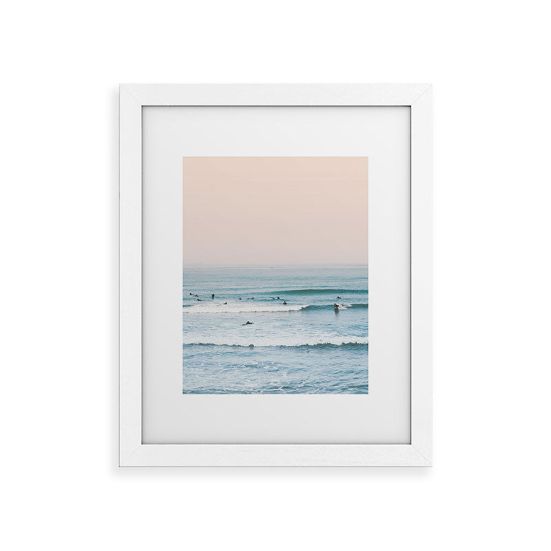 Surfers Framed Art Print Gallery Image 50