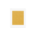 Classic Stripe (Yellow) Art Print Gallery Image 1