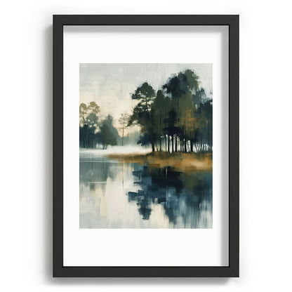 Country Lake II Framed Art Print Gallery Image 59