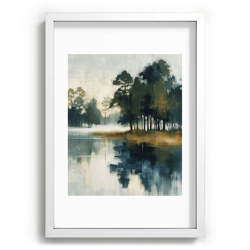 Country Lake II Framed Art Print Gallery Image 77